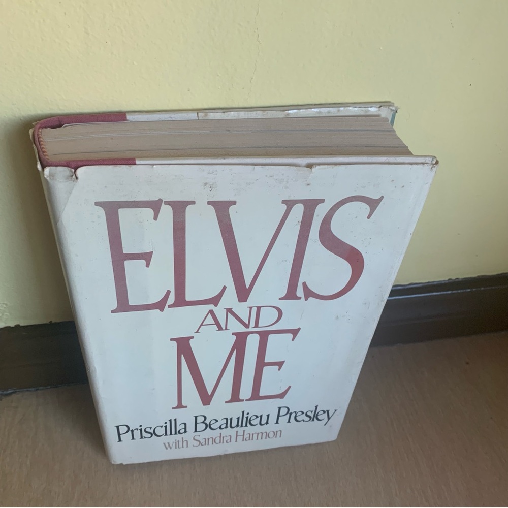 Elvis and Me by Sandra Harmon & Priscilla Presley (1985, Hardcover)  1st Edition